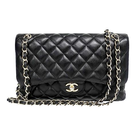 chanel classic flap black|chanel jumbo double flap bag.